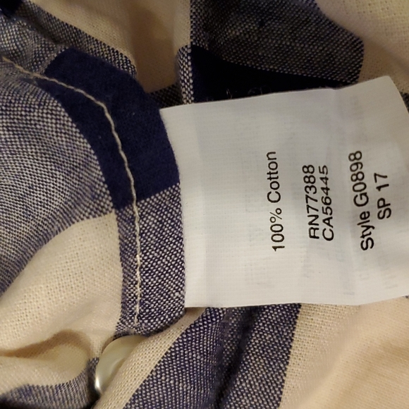 NWT J. Crew perfect fit plaid button down shirt - Picture 8 of 8